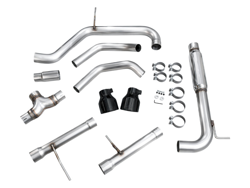 AWE Tuning 22-25 Volkswagen Jetta GLI Track Edition Exhaust - Diamond Black Tips
