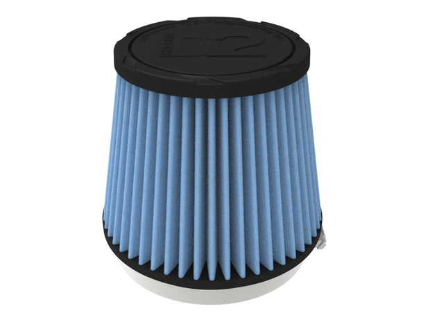 aFe POWER Universal Clamp-On Air Filter w/ D2 Dura-Dry Media - 4.5in F x 6in B x 4.75in T x 5in H