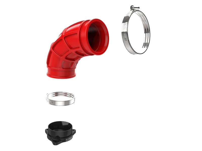 aFe 2019-2020 Hyundai Veloster N L4-2.0L (T) Takeda Turbo Inlet w/ Takeda Intake - Red