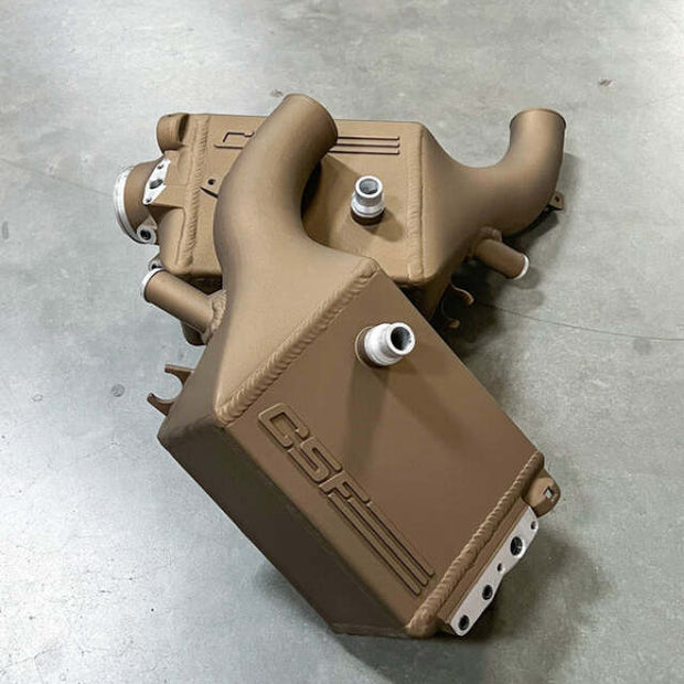 CSF 16-21 BMW M5 (F90) / 17-21 BMW M8 (F91/F92/F93) Twin Charge-Air-Cooler Set - Techna Bronze