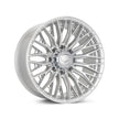 Vossen HFX-6 22x10 - 8x165.1 - ET-18 - Super Deep Face - 125.1 - Silver Polished Wheel