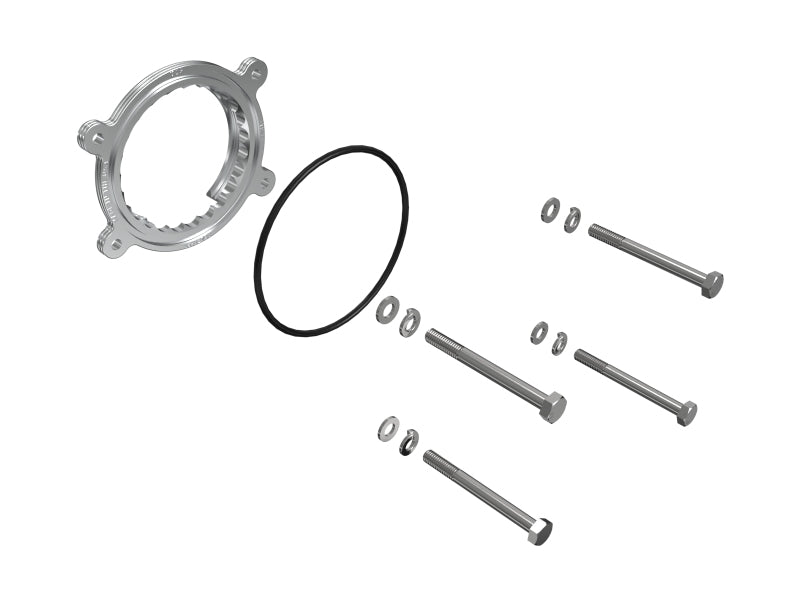 aFe Silver Bullet Throttle Body Spacer Kit Ford Super Duty 23-26 V8-6.8L/7.3L