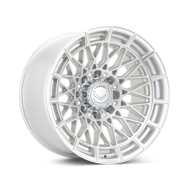 Vossen HFX-3 24x12 - 8x170 - ET44 - Ultra Deep Face - 125.1 - Silver Polished Wheel