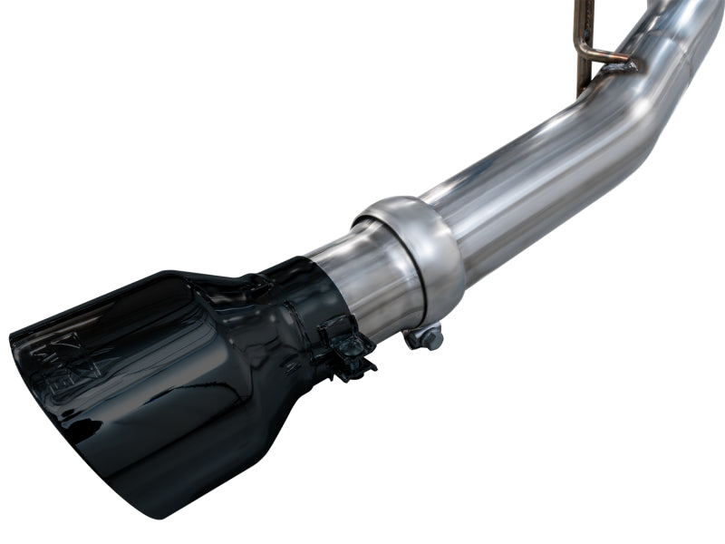 AWE Tuning 2025+ RAM 1500 RHO 3.0 I6 TT 0FG Dual Rear Exit Cat-Back Exhaust - Diamond Black Tips
