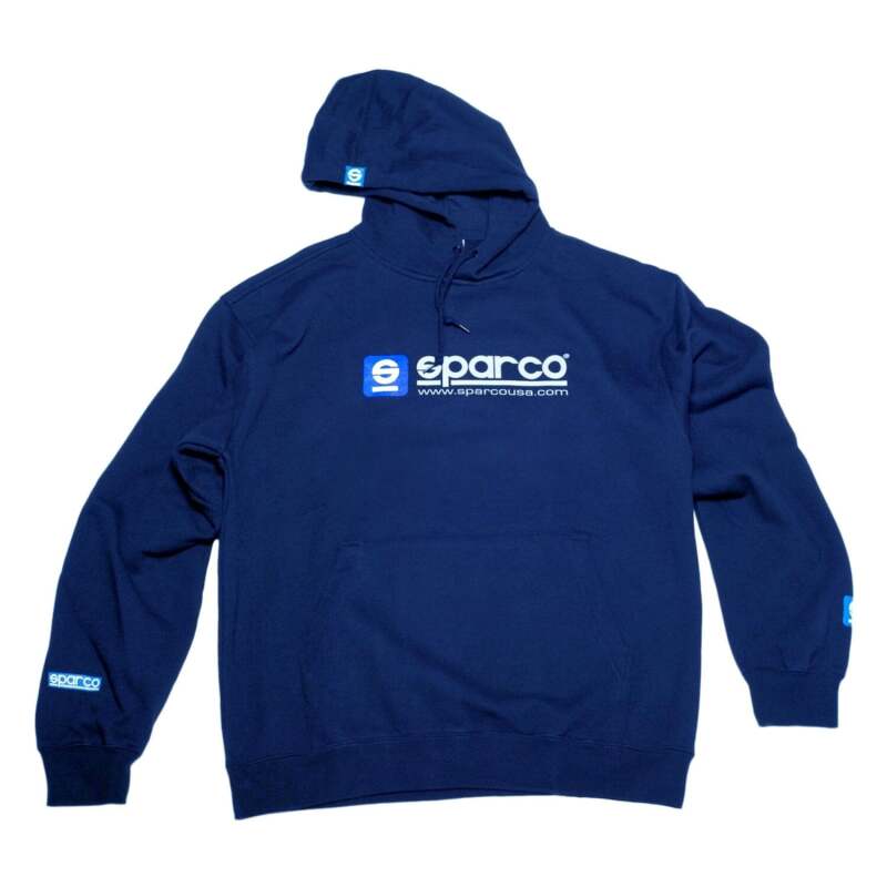 Sparco Sweatshirt Hooded WWW Royal XSML