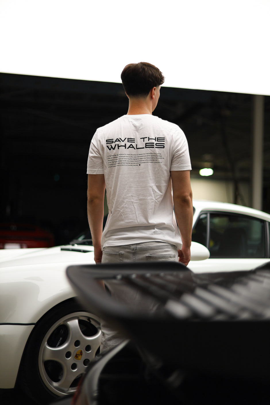 Save the Whale (tail) T-Shirt - PFAFF TUNING EDITION