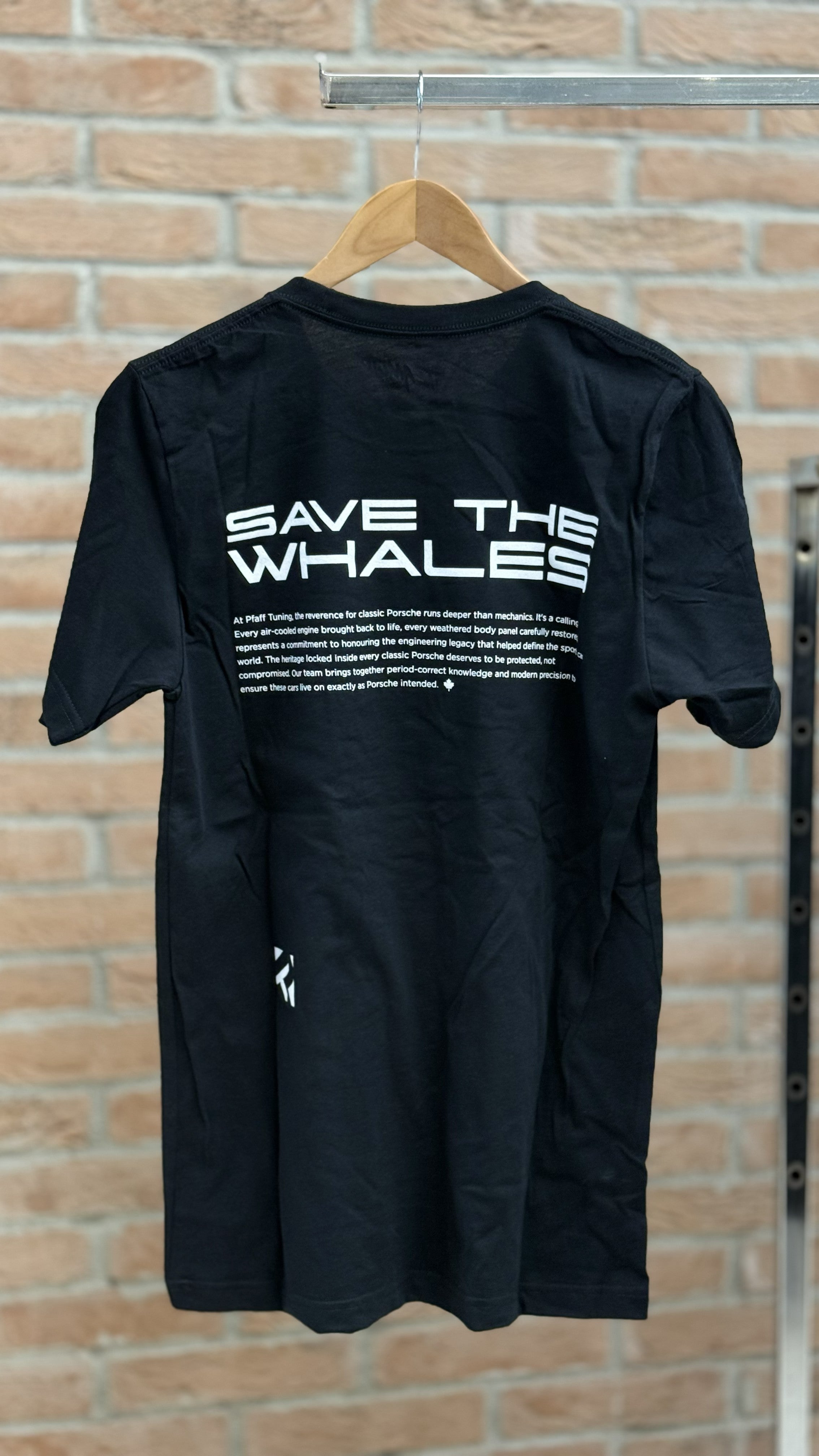 Save the Whale (tail) T-Shirt - PFAFF TUNING EDITION