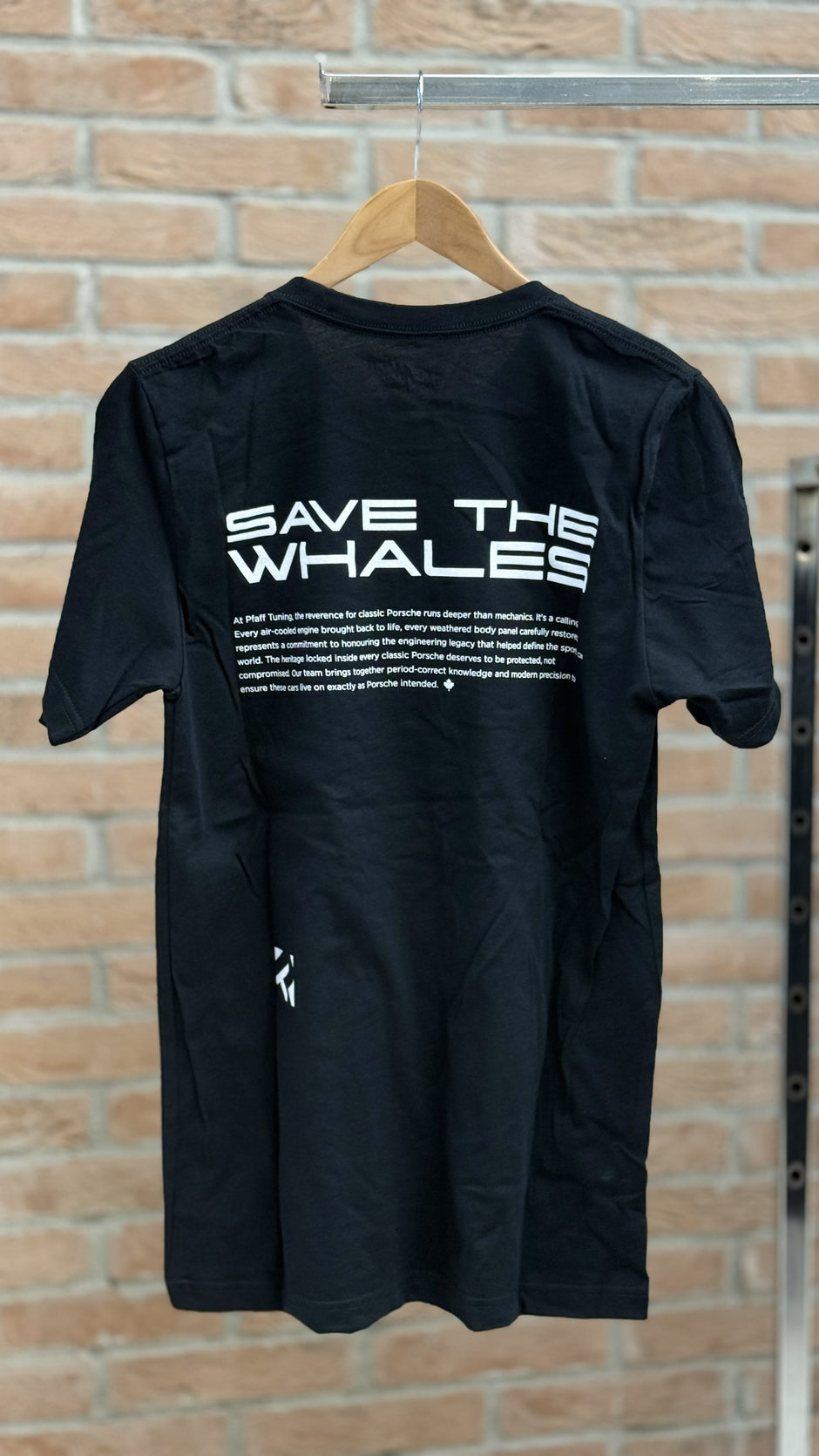 Save the Whale (tail) T-Shirt - PFAFF TUNING EDITION