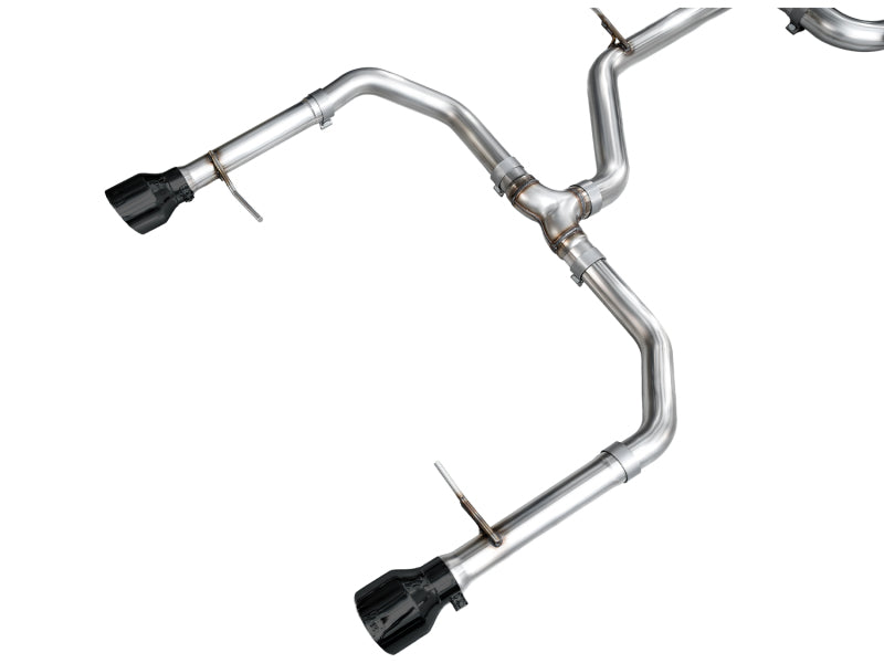 AWE Tuning 22-25 Volkswagen Jetta GLI Track Edition Exhaust - Diamond Black Tips