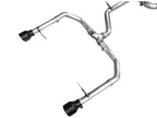 AWE Tuning 22-25 Volkswagen Jetta GLI Track Edition Exhaust - Diamond Black Tips