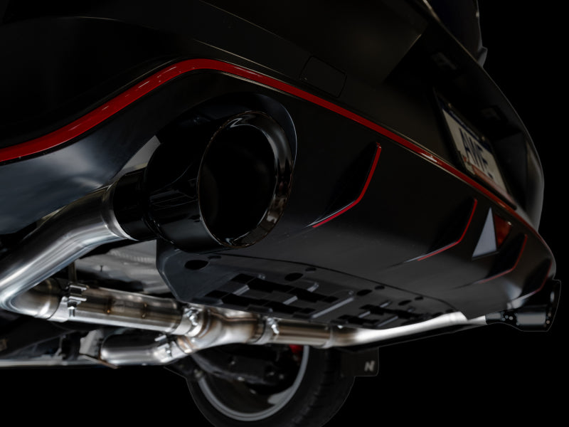 AWE Tuning 22-26 Hyundai Elantra N Track Edition Cat-Back Exhaust - Diamond Black Tips
