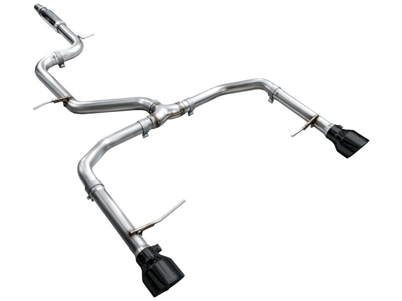 AWE Tuning 22-25 Volkswagen Jetta GLI Track Edition Exhaust - Diamond Black Tips
