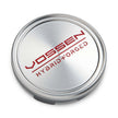 Vossen Hybrid Forged Optional Center Cap - Small - Satin Machined w/ Red Lettering