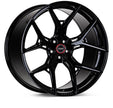Vossen HF5 / 21x9.5 / ET25 / 5x114.3 / 70.6 / DEEP / GB / GLOSS BLACK