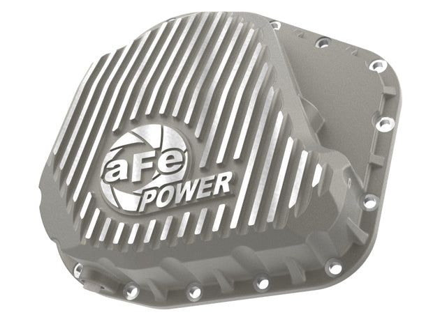 aFe POWER Street Series Rear Diff Cover Raw w/ Machined Fins Ford F-250/350 23-26 (Sterling 11.6)
