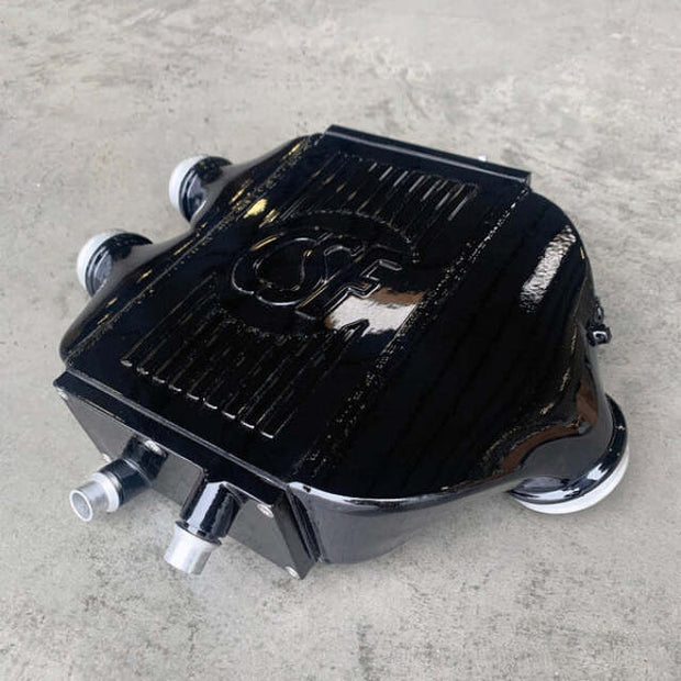 CSF 2014+ BMW M3/M4 (F8X) Top Mount Charge-Air-Cooler - Gloss Black