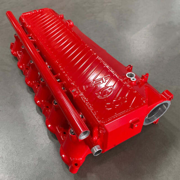 CSF BMW Gen 1 B58 Charge-Air-Cooler Manifold - Fire Engine Red