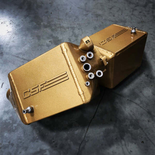 CSF 12-16 BMW M5 (F10) / 12-18 BMW M6 (F06/F12/F13) Twin Charge-Air-Cooler Set - Carbon Gold Gloss
