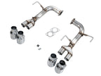 AWE Tuning 22-25 Subaru VB WRX Track Edition Axle-Back Exhaust - Chrome Silver Tips
