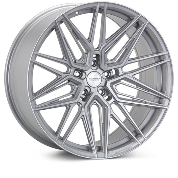 Vossen HF7 - 19x9.5 - ET25 - 5x112 - 66.56 - DEEP - SS - SATIN SILVER