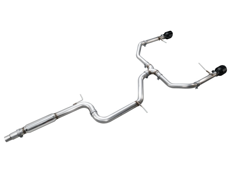 AWE Tuning 22-25 Volkswagen Jetta GLI Track Edition Exhaust - Diamond Black Tips