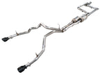AWE Tuning 2025+ RAM 1500 RHO 3.0 I6 TT 0FG Dual Rear Exit Cat-Back Exhaust - Diamond Black Tips