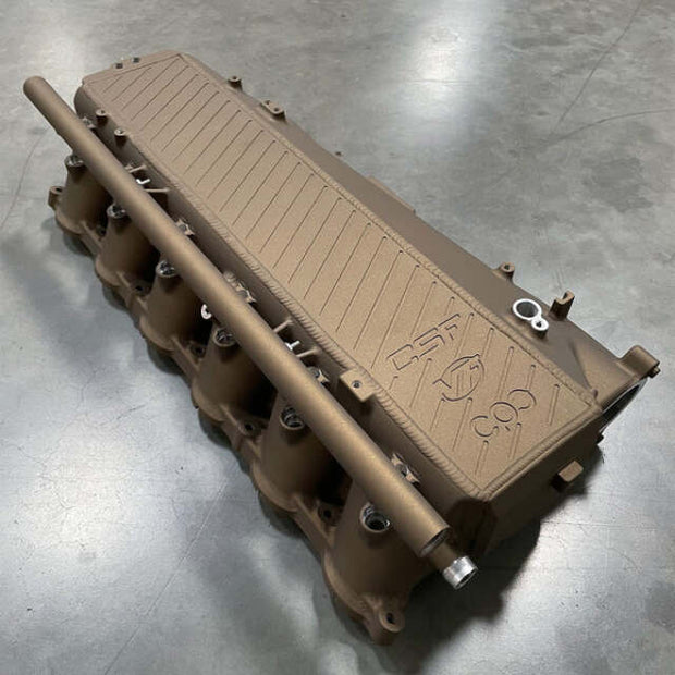 CSF BMW Gen 1 B58 Charge-Air-Cooler Manifold - Techna Bronze