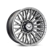 Vossen HFX-6 22x10 - 8x170 - ET-18 - Super Deep Face - 125.1 - Hyper Gunmetal Wheel