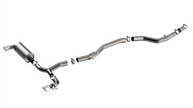 Borla 20-25 Toyota GR Supra ATAK Cat-Back Exhaust System w/ Chrome Tips