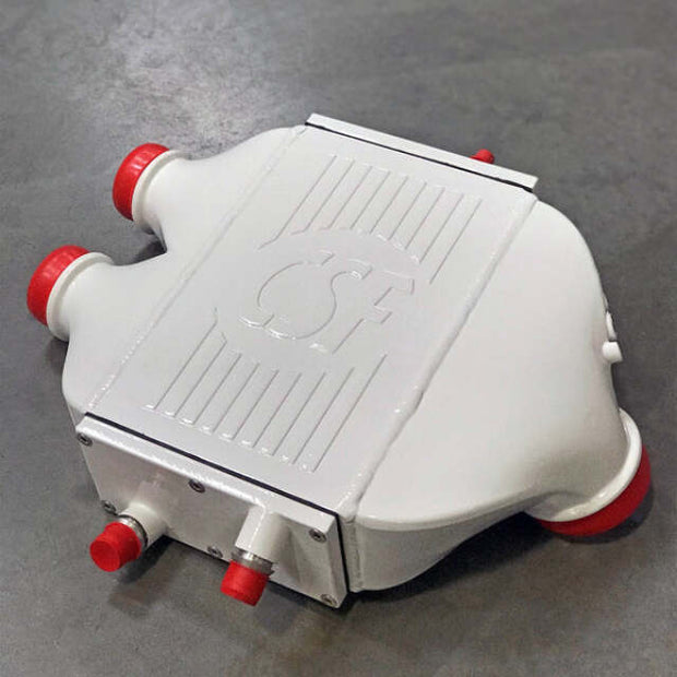 CSF 2014+ BMW M3/M4 (F8X) Top Mount Charge-Air-Cooler - Alpine White