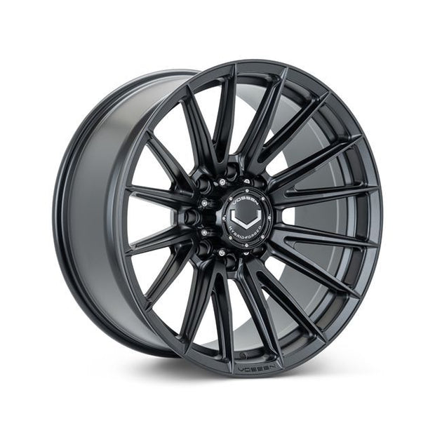 Vossen HFX-2 22x10 - 8x170 - ET18 - Super Deep Face - 125.1 - Gloss Black Wheel