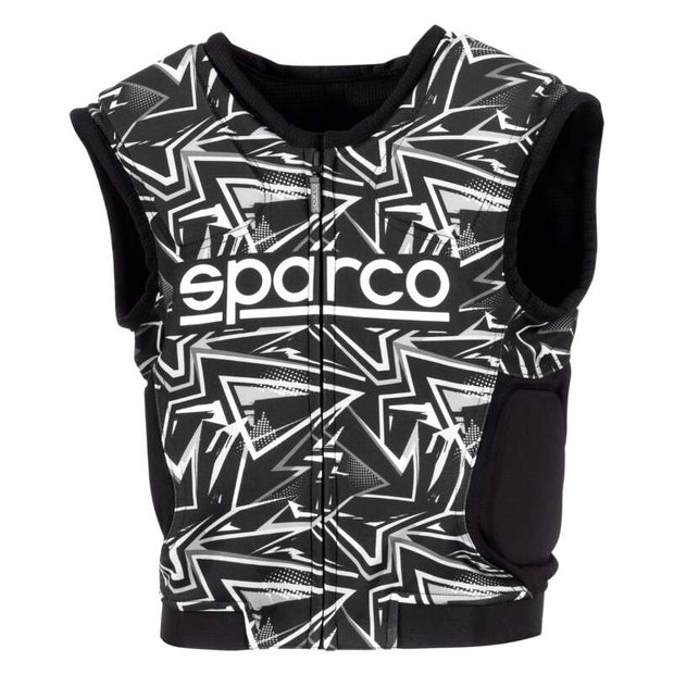 Sparco Vest SJ Pro K-3 LRG - BLK/WHT