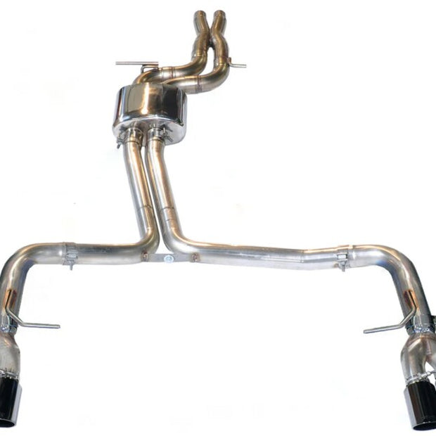 AWE Tuning Audi S5 3.0T Track Edition Exhaust - Chrome Silver Tips (90mm)