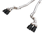 AWE Tuning BMW G90/G99 M5 Track Edition Cat-Back Exhaust - Diamond Black Tips