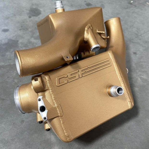 CSF 2014+ BMW X5M (F95) / X6M (F96) / XM (G09) Charge-Air-Cooler - Poly Gold Satin
