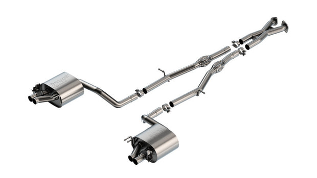 Borla Genesis G70 S-Type Cat Back Exhaust - No Tips