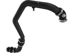 aFe BladeRunner 2in to 2-1/2in Aluminum Hot Charge Pipe Black Ford F-150 24-26 V6-2.7L (tt)