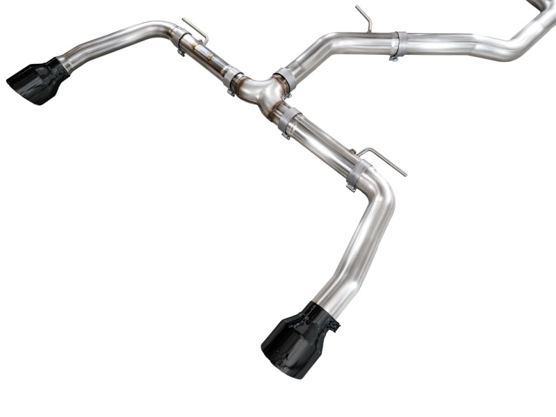 AWE Tuning 22-26 Hyundai Elantra N Track Edition Cat-Back Exhaust - Diamond Black Tips