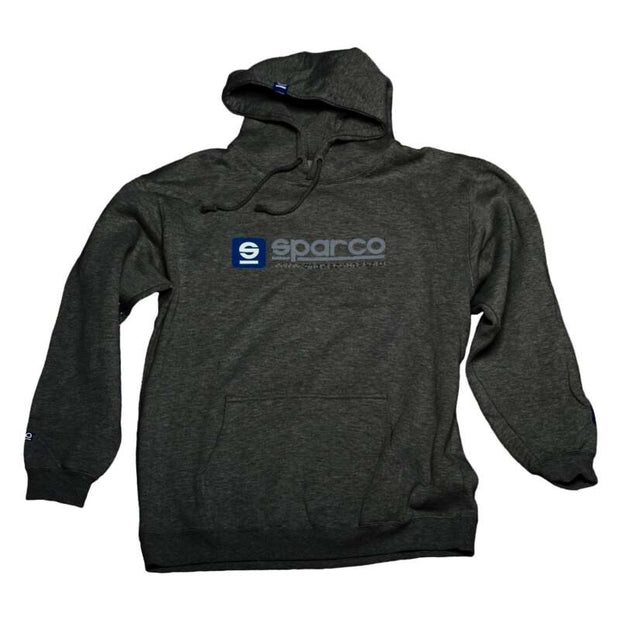 Sparco  Hooded Sweatshirt WWW- Large- Heather Gray
