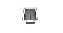 aFe Magnum FORCE Intake Replacement Air Filter w/ D2 Dry Media 4-1/2inF x8-1/2inB x7inT x6-3/4inH