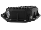 aFe POWER Pro Series Front Diff Cover Black w/ Machined Fins Ford F-250/350 23-26 (Dana M235)