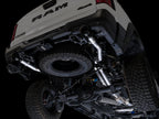 AWE Tuning 2025+ RAM 1500 RHO 3.0 I6 TT 0FG Dual Rear Exit Cat-Back Exhaust - Diamond Black Tips