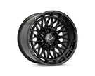 Vossen HFX-3 20x9 - 8x165.1 - ET0 - Deep Face - 125.1 - Satin Black Wheel