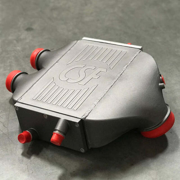 CSF 2014+ BMW M3/M4 (F8X) Top Mount Charge-Air-Cooler - Heat Dispersion Thermal Grey
