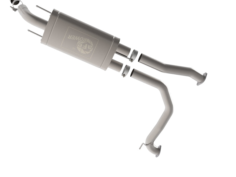 aFe Vulcan Series 3in Stnless Steel Cat-Back Exhaust w/Polished Tip Nissan Armada 25-26 V6-3.5L(tt)
