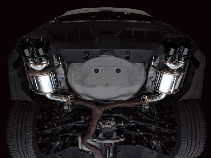 AWE Tuning 22-25 Subaru VB WRX Touring Edition Axle-Back Exhaust - Diamond Black Tips