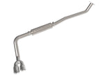 aFe Rebel Series 3in 304 Stainless Middle-Side Exit System Polished Toyota Hilux 15-26 L4-2.4/2.8L