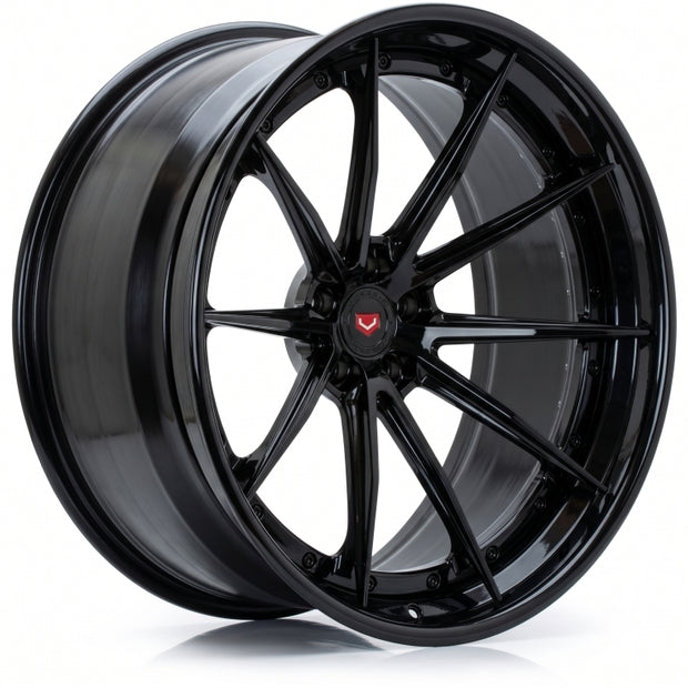 Vossen VPS-1 - 22x12.5 - ET37 - 5x120 - 70.1 - OEM CENTER NUT - GLOSS BLACK - Lamborghini Revuelto R