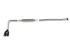 aFe Rebel Series 3in 304 Stainless Middle-Side Exit Exhaust Black Tips Toyota Hilux 15-26 L4-2.4/2.8