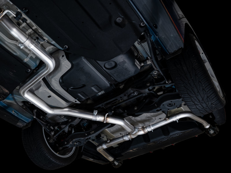 AWE Tuning 22-26 Hyundai Elantra N Track Edition Cat-Back Exhaust - Diamond Black Tips